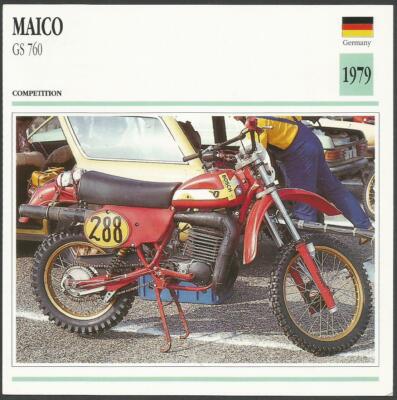 EDITO-SERVICE S.A.CLASSIC MOTORCYCLES-1979-MAICO-GS 760