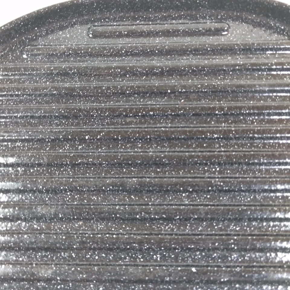 NuWave Parrilla Pan Precisión Inducción Hierro Fundido Doble Mango Plancha Negra Foto 4 de 4