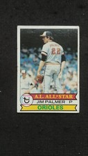 1979 Topps  Baseball card # 340 Jim Palmer  ( VERY GOOD CONDITION)