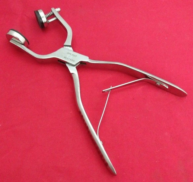 Grober Vigor Axis Pliers / Jaws / Padded / 46.5768A / Stainless Steel