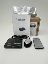 HDMI 3 Ports Switch Switcher with Remote and Receiver - Cable Matters