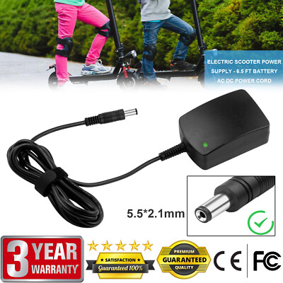 12V Charger for Razor Power Core 90 Electric Scooter Power Supply E90 E95 ePunk