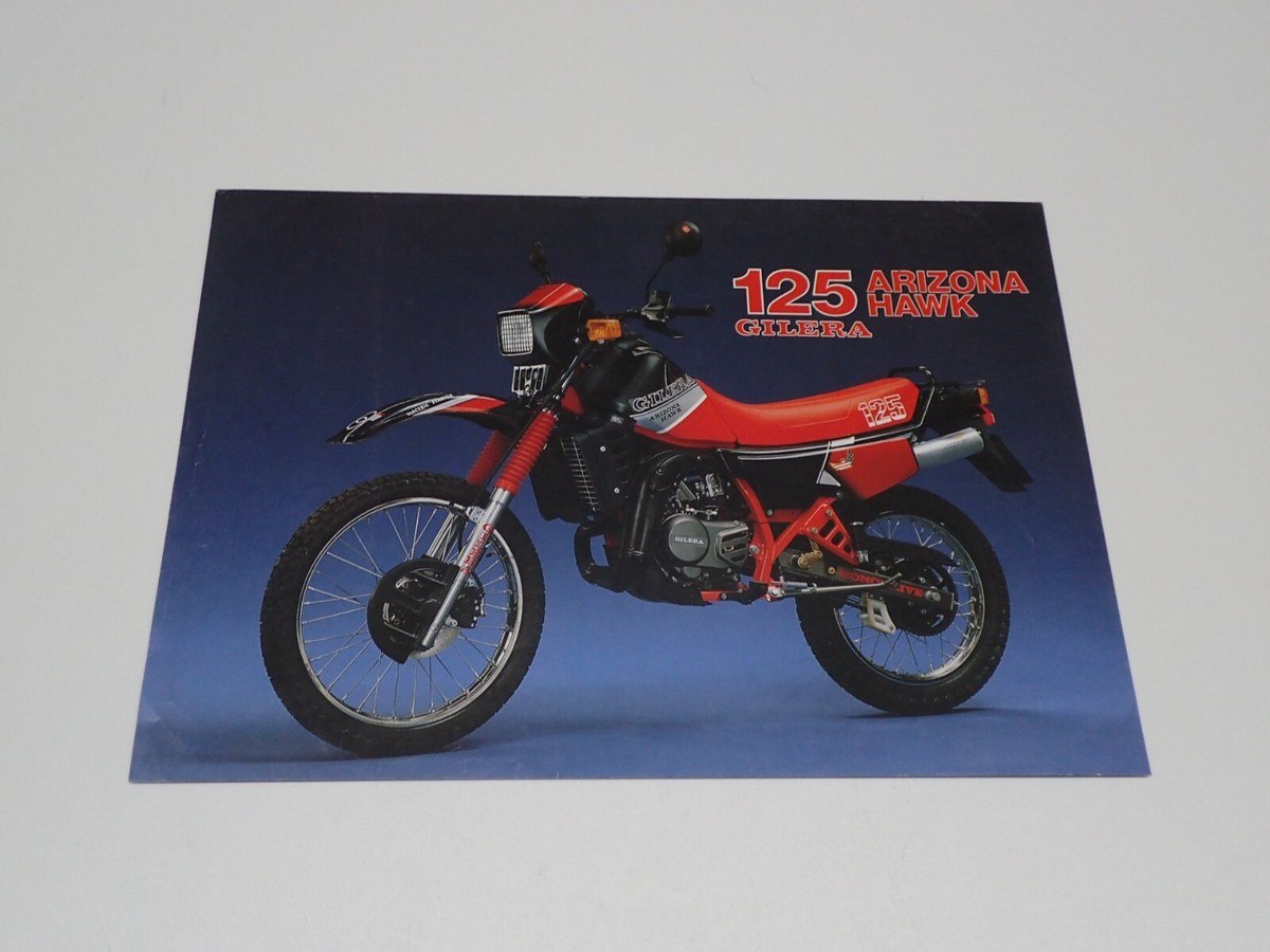 GILERA 125 ARIZONA HAWK BROCHURE DEPLIANT PROSPEKT (T 1)
