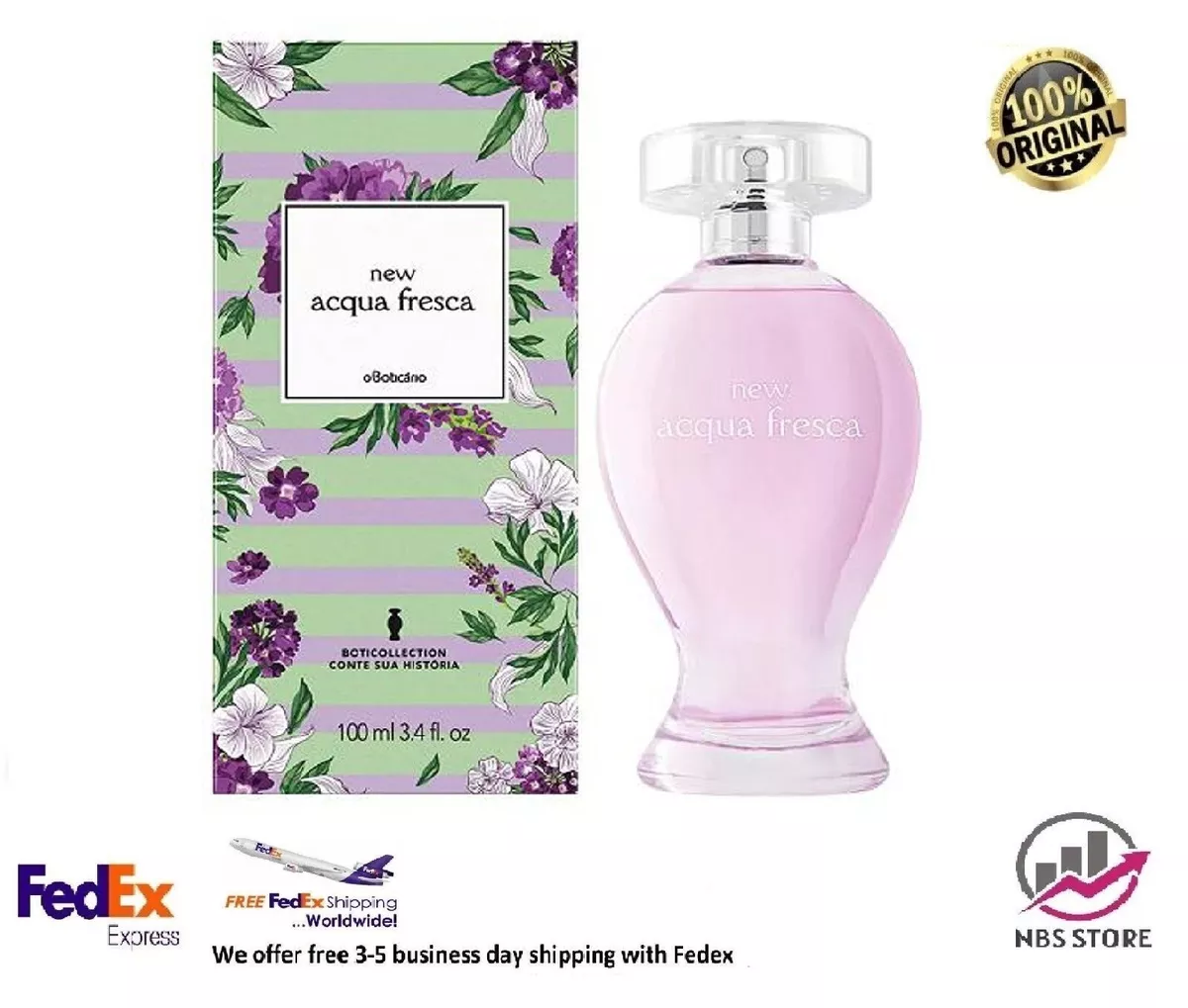 Perfume Crazy Feelings Colônia Boticollection 100ml Original O Boticário