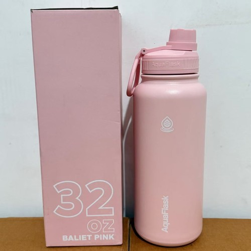 AquaFlask 32OZ 40OZ acero inoxidable aislado al vacío a prueba de fugas deportes - Imagen 15 de 43