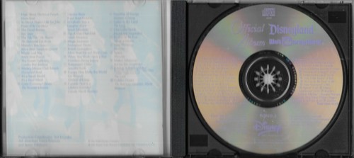EL ÁLBUM OFICIAL DE ""DISNEYLAND"" Y ""WALT DISNEY WORLD""...... CD DE RECUERDO RARO - Imagen 2 de 3
