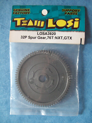 VINTAGE TEAM LOSI 3920 SPUR GEAR 76T 76 TOOTH 32P 32 PITCH NXT GTX LOSA3920 NIP