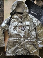 New Womens Napapijri Skidoo W Sl Padded Jacket Size M Uk 12-14 Rrp £660 ;