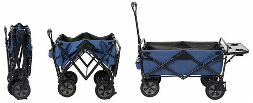 Klappwagen Sport Utility Strandwagen mit Tisch Mac Zubehör Tragetasche - Bild 5 von 16