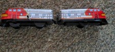 Lithographed Tin Windup Train Santa Fe 237
