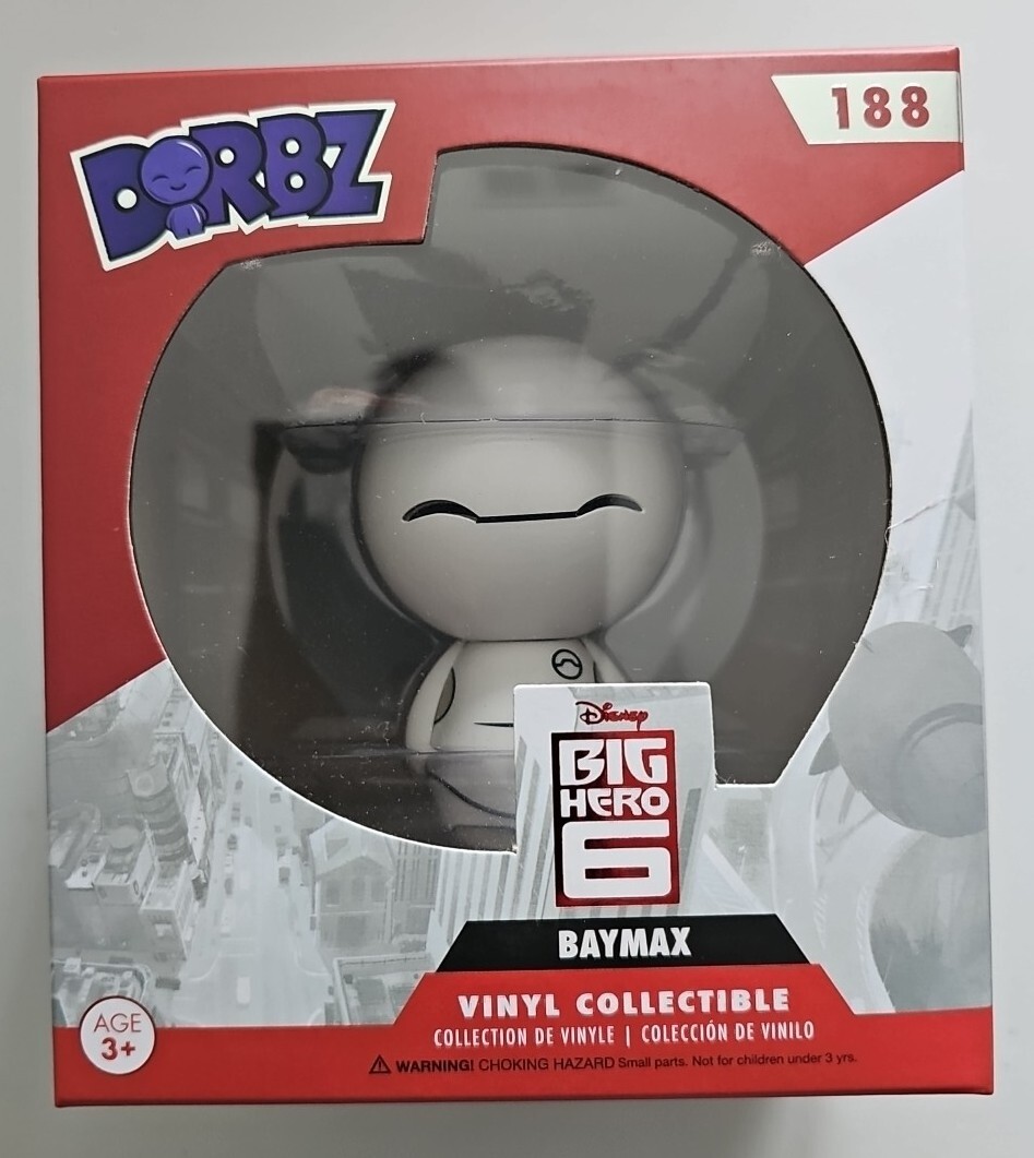 big hero 6 ベイマックス　ヒロ・ハマダ Funko Dorbz DISNEY Funko Dorbz Big Hero 6 Baymax Vinyl 188 Collectible Toy