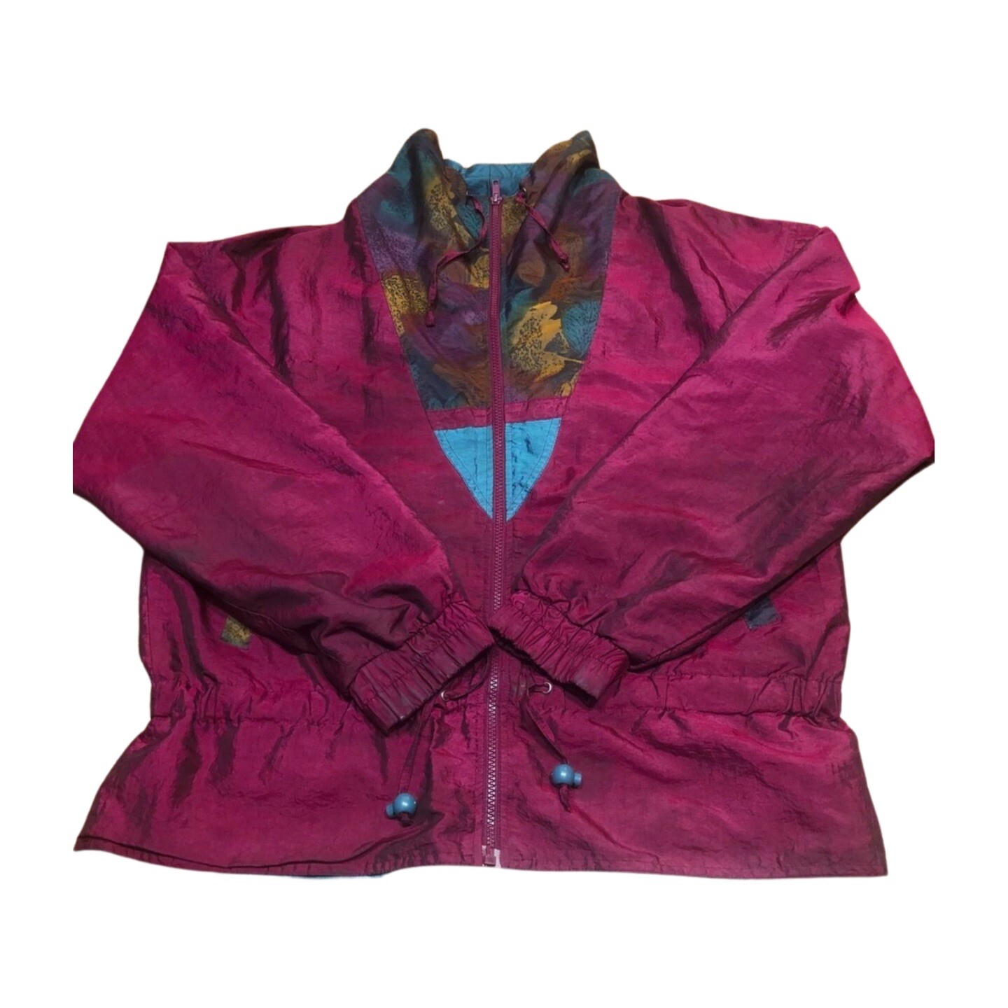 Vintage Winterset Nylon Patchwork Windbreaker Jac… - image 1