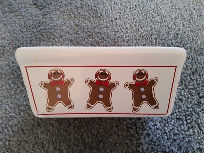 MICHAELS Gingerbread Men Mini Loaf Pan  Pre Owned