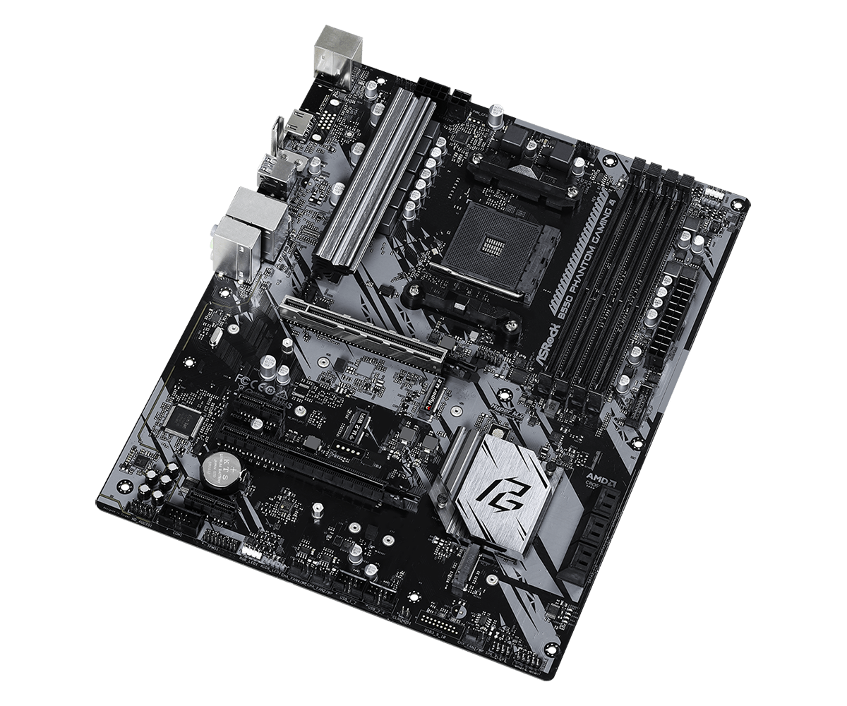 For ASROCK B550 Phantom Gaming 4 Motherboard AMD AM4 DDR4 ATX