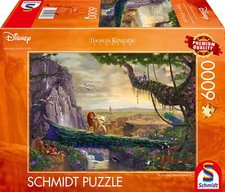 6000 Teile Schmidt Spiele Puzzle Thomas Kinkade Disney The Lion King​ 57396