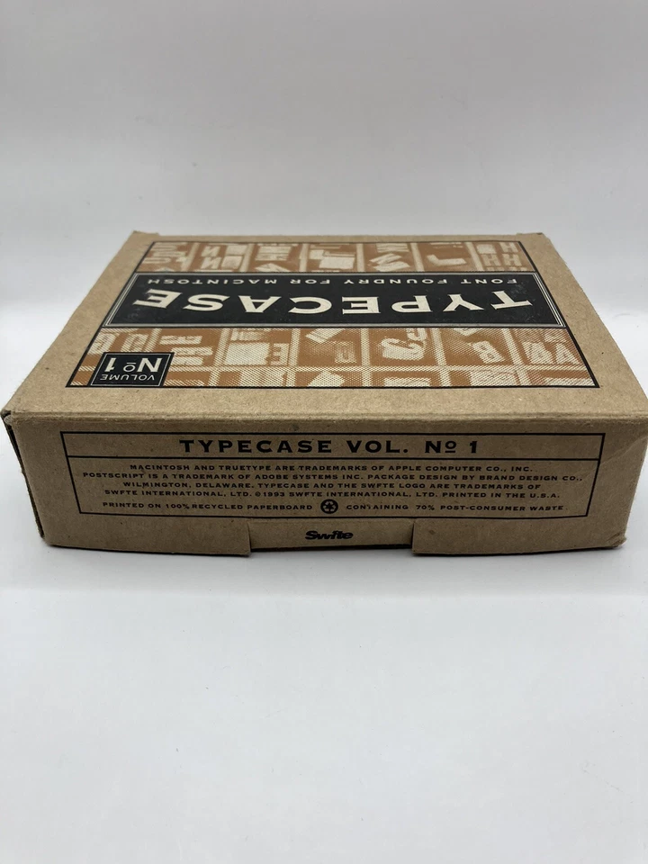 Typecase Font Foundry for Macintosh 130 Truetype & Postscript fonts install - Image 2 of 4