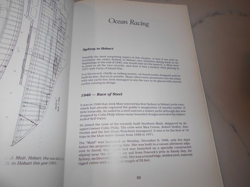 SIGNED. Jock Muir. Maritime Reflections. Tasmanian maritime biography. - Picture 6 of 7