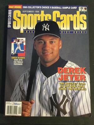 Sports Cards Magazine Price Guide September 1998 DEREK JETER Cover | eBay