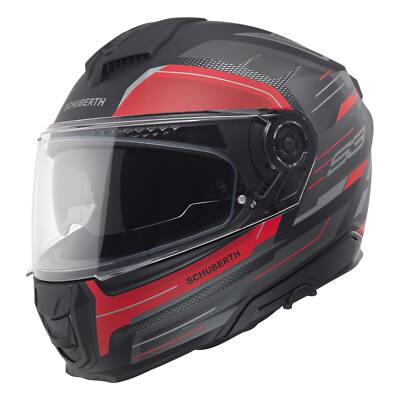 SCHUBERTH S3 APEX Full Face Helmet Anthracite Red