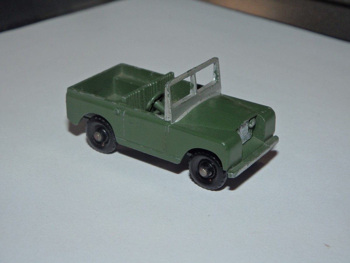 Matchbox Lesney 12-B Series II Land Rover (Silver Accents) | eBay