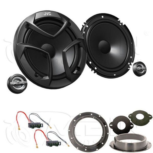 JVC Lautsprecher FüR VW Caddy Life 2004-2015 Front Vorn TüR 2-Wege 300W #AG0J-image