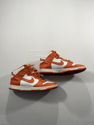 Nike Dunk High Syracuse DD1399-101 Orange White High Top Sneakers Men s Size 13