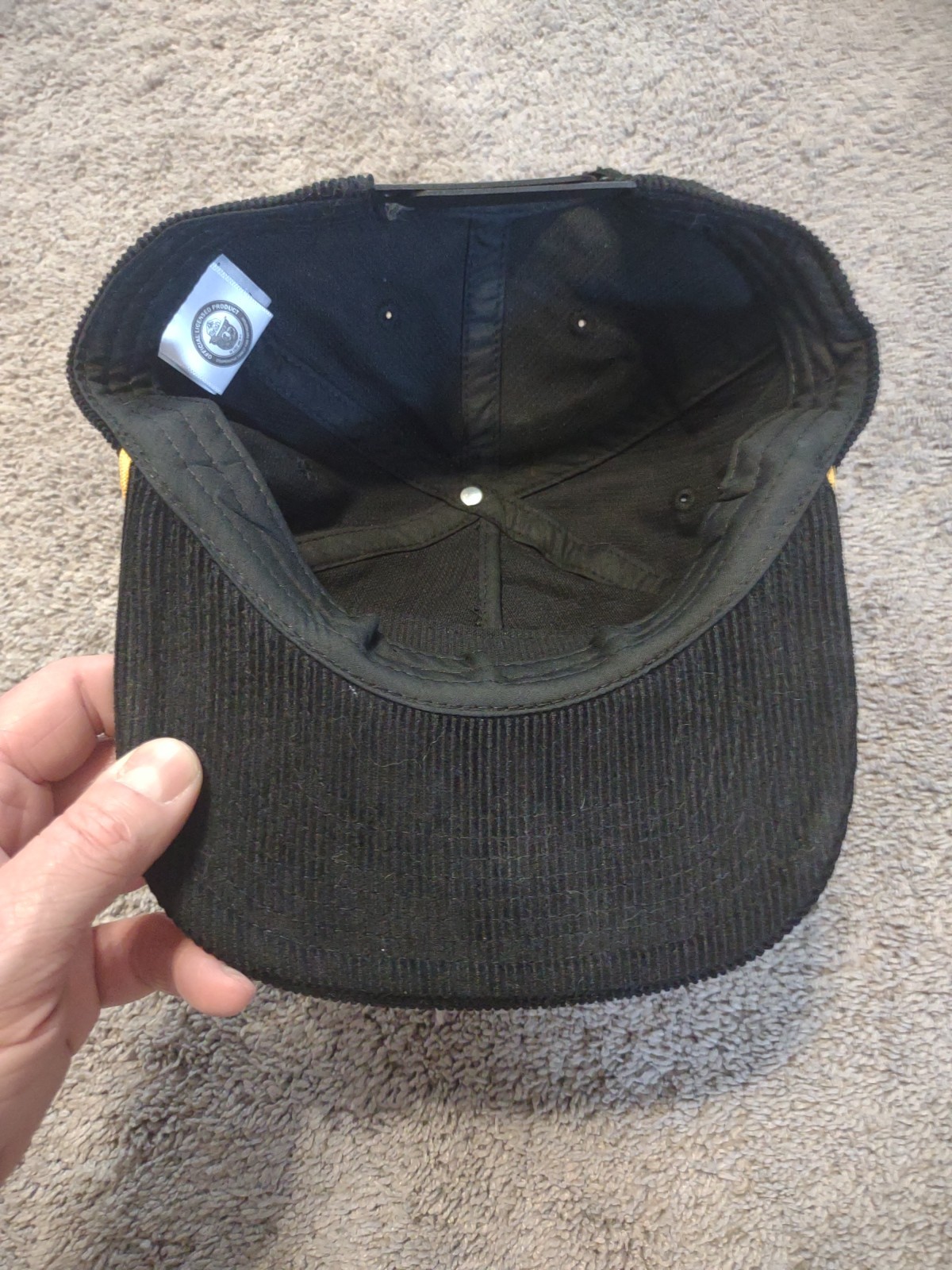 Authentic Smokey The Bear Patch Snapback Corduroy… - image 5