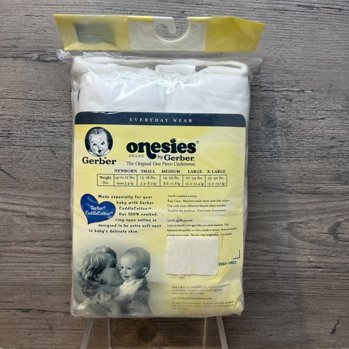 Vintage 80er Jahre Gerber Baby Unisex (Junge oder Mädchen) Shirt Kurzarm (4er Pack) - Bild 2 von 5