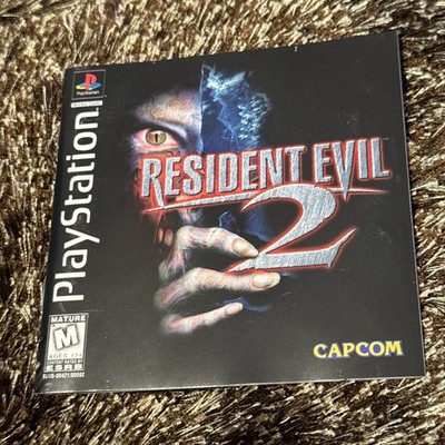 Authentic Manual For Resident Evil 2 - Sony PS1 Instruction Booklet