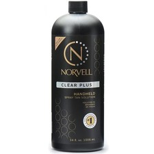 Norvell Premium Spray Tan Solution Clear Plus 1 liter   Professional Sunle