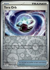 Tera Orb 189/191 Uncommon Surging Sparks Pokemon Reverse Holo Near Mint