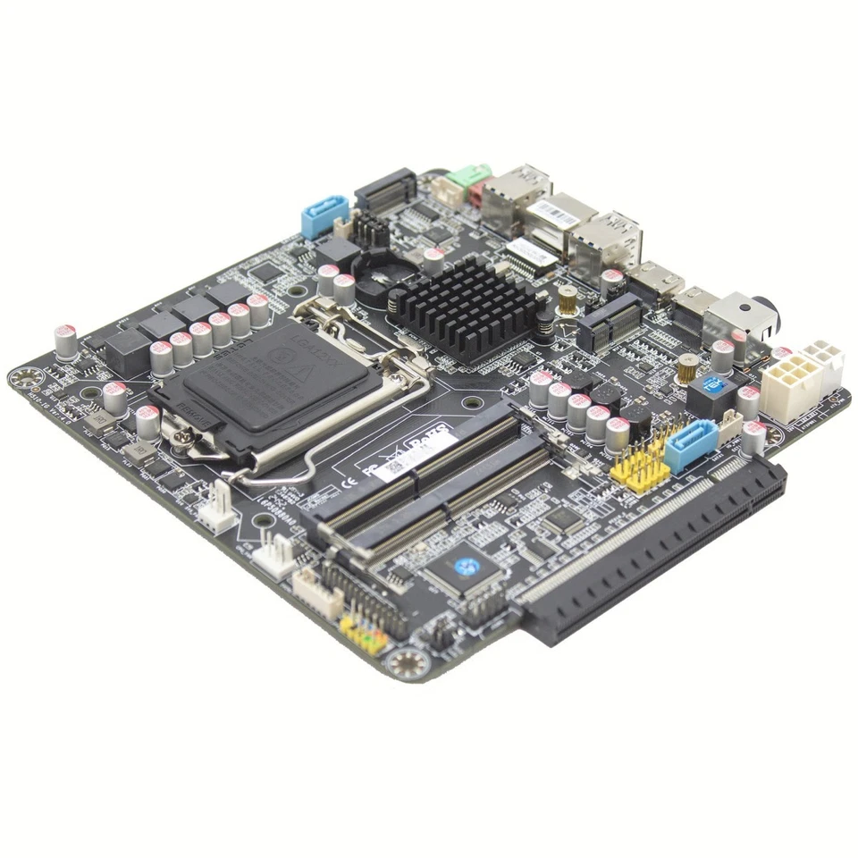 Motherboard Mini Itx H510-IG LGA 1200 10TH 11TH Gen 2 X DDR4 M.2 With Slot Gpu - Image 3 of 4