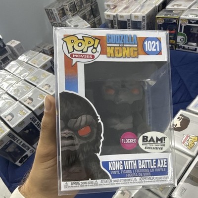 Funko Pop! Movies Godzilla vs. Kong Kong w/ Battle Axe Flocked BAM! #1021