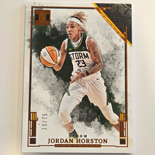Panini 2025 Impeccable WNBA Jordan Horston #73 30/75 Seattle Storm M
