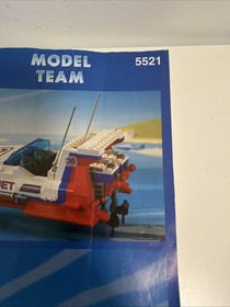 Lego Model Team Sea Jet (5521) Instruction MANUAL ONLY From 1993