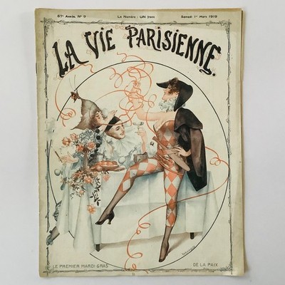LA VIE PARISIENNE MAGAZIN komplett März 1919