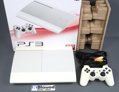 Console Playstation 3 PS3 CECH-4000B LW Blanche 250 Go avec boite SONY Testée... - Photo 1/4