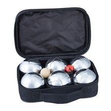 Boule set Petanque Kugeln Boules Spiel Tragetasche Boccia Set 12 Kugeln 12 Stück
