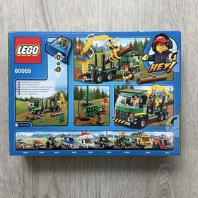 LEGO City Town 60059 Logging Truck New MISB Sealed Toy Unopened Exclusive