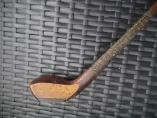 Antique Vintage Hickory Shaft Splice Neck Spoon 20 Loft