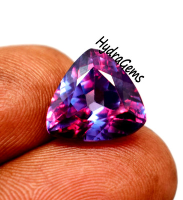 13,00 ct natürliche Farbänderung Alexandrit Trillionenschliff zertifizierter ...