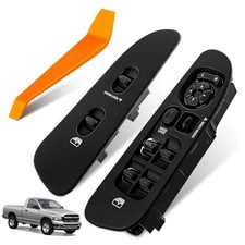 Power Window Switch with Bezel (Driver & Passenger Side) Fit for Dodge Ram