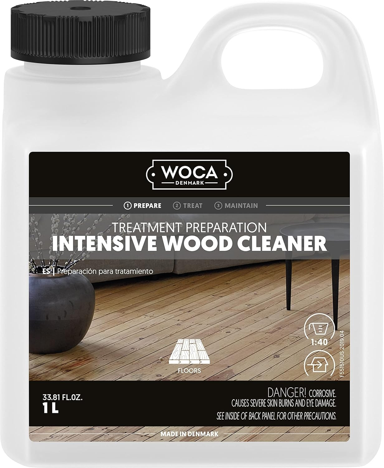 Woodcare 1 Litro - Il Detersivo che Protegge il tuo Pavimento in Legno