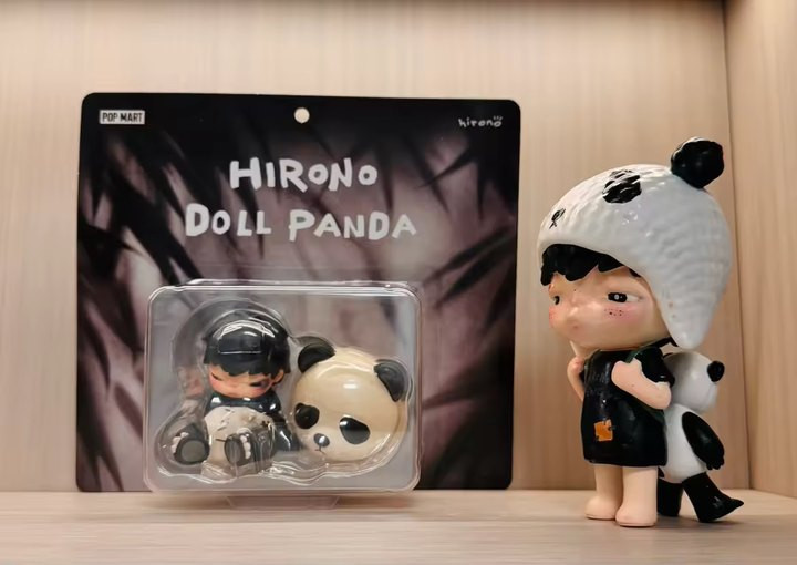 100% Authentic Hirono Doll Panda & Stray Panda Series Limited Edition Figure