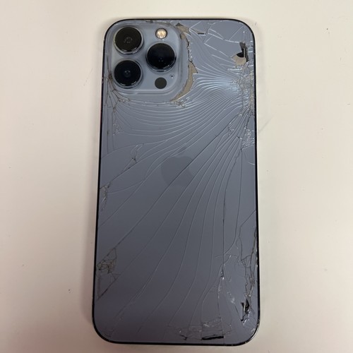 Apple iPhone 13 Pro Max 256 GB Blu Sbloccato LEGGI DETTAGLI Funzionante Con Difetti - Foto 3 di 6