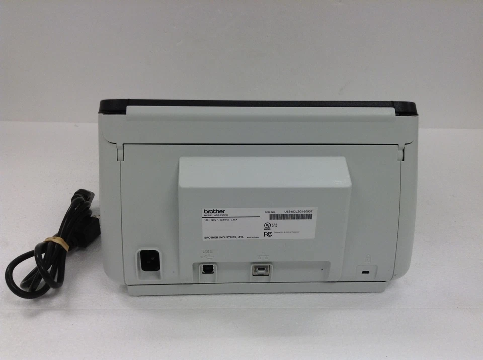 Brother ADS-2500W Wireless Document Scanner w/ADF & Touchscreen 9K Scans WORKING - Image 3 of 4