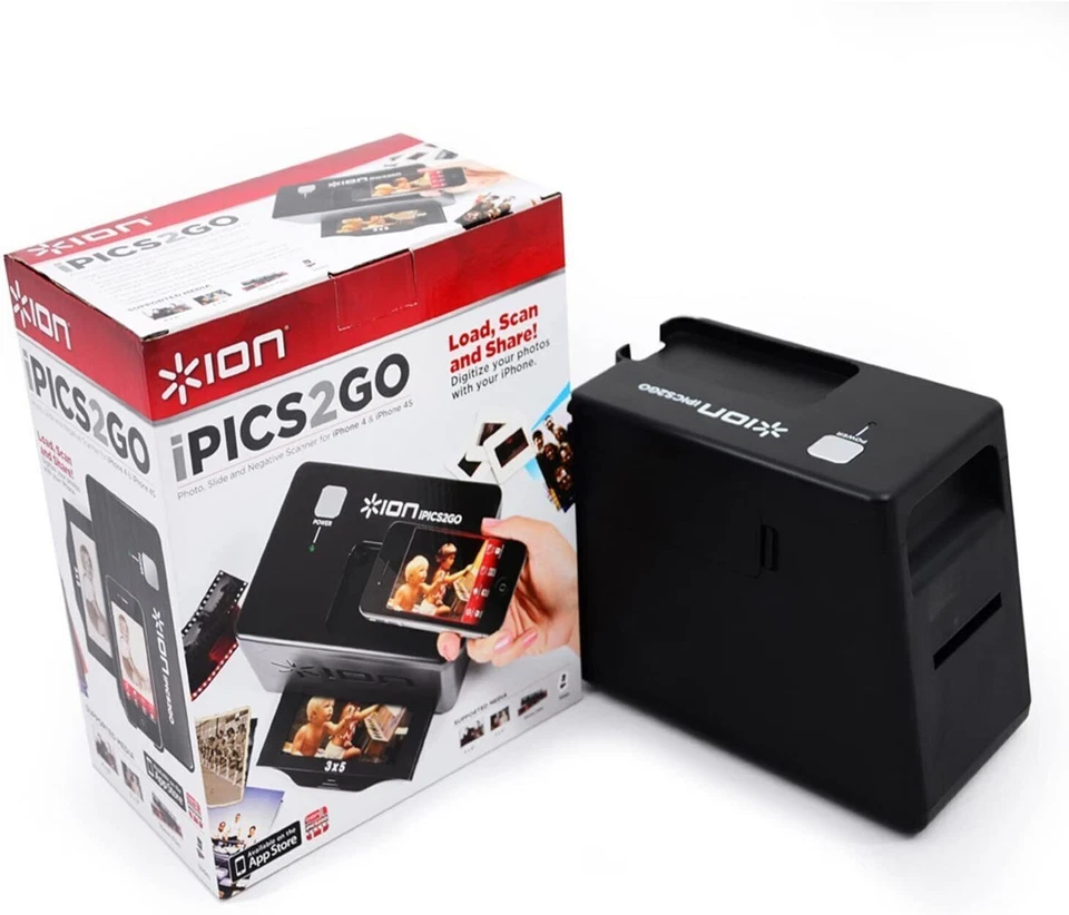 Ion ISC31 iPics 2 Go Photo Slide and Negative Scanner for iPhone 4/4S - Image 3 of 4