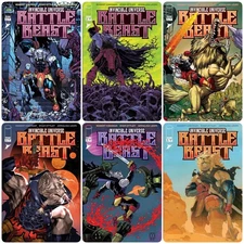 INVINCIBLE UNIVERSE: BATTLE BEAST #5 **COVER SELECT**[1:25][1:100] PRESALE 09/17