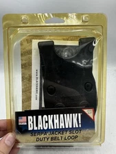 Blackhawk Jacket Slot Duty Belt Loop w/Holster Screws Black 44H901BK