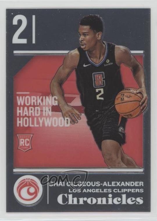 2018-19 Panini Chronicles Rookies Shai Gilgeous-Alexander #514 Rookie RC 3h3
